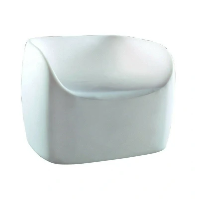 Image of Pao Small Sofa No Light Outdoor, Opal White Item Weight: 16.3kg