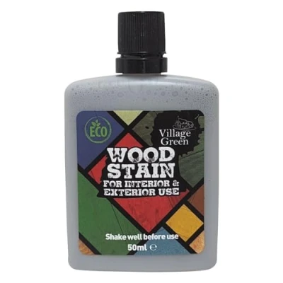 Image of Village Green Ready to Use Wood Stain Water Based, Eco Friendly, Premium Quality (Pale Rose, 50ml)