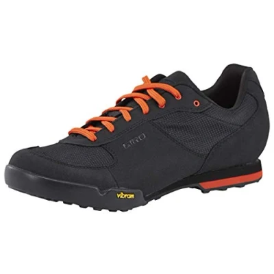 Image of Giro Men&#039;s Rumble Vr MTB Cycling Shoes, Multicolored (Black Glowing Red 000), 7 UK