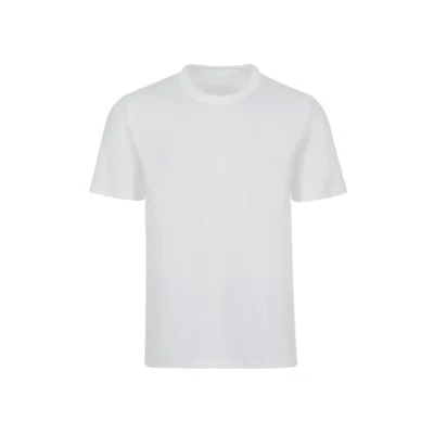 Image of Trigema Deluxe Men&#039;s T Shirt grey Hellgrau Melange Size:XXXL
