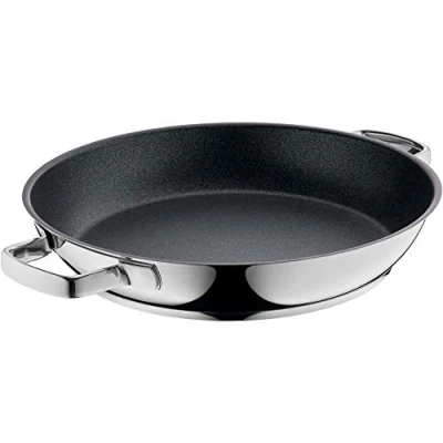 Image of WMF Permadur Advance Serving/Frying Pan, Induction, 32 cm Stainless Steel Cromargan, Coated, Oven Proof