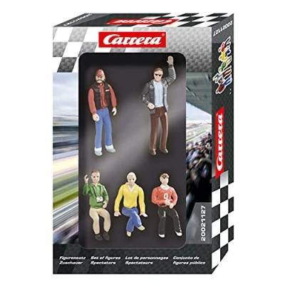 Image of Carrera 20021127 Set of Figures, Audience Slot Car Racing Accessory, Pre Painted