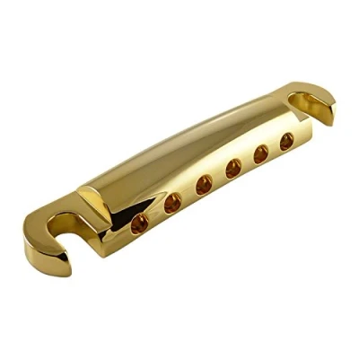 Image of Gotoh GE101Z T GG Stop Tailpiece Gold