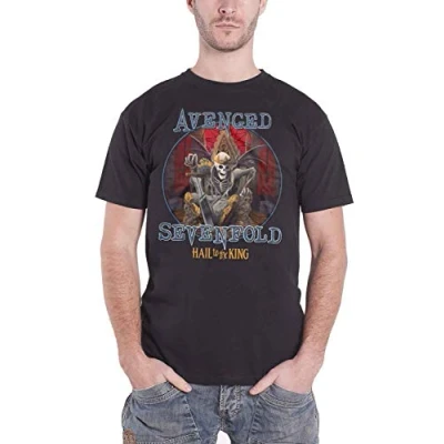 Image of Avenged Sevenfold Men&#039;s Deadly Rule Short Sleeve T Shirt, Black, Large
