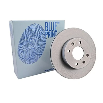 Image of 517121C000 Brake disc BLUE PRINT ADG043100 Front Axle 241mm 19mm 4 Hole 100mm internally vented Coated HYUNDAI: Getz