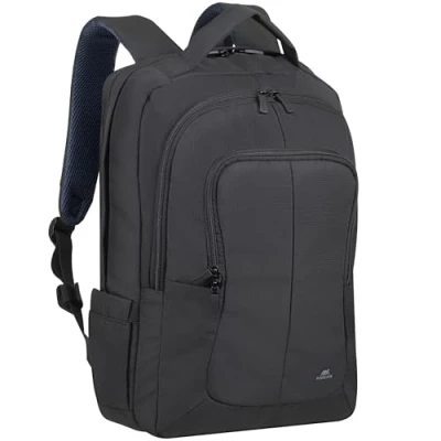 Image of RIVACASE 8465 Black ECO Laptop Backpack 17.3 Inches, Black, 17,3&quot;