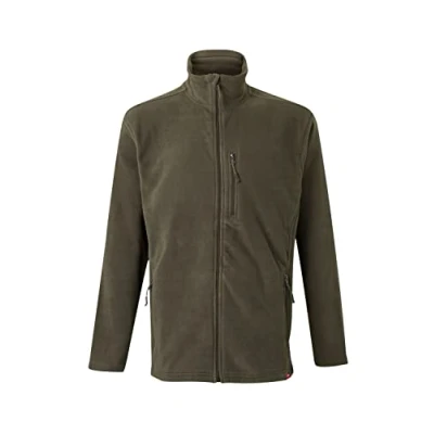 Image of Velilla Men&#039;s 201502_03 Fleece Jacket Hunting Size 3XL, Hunter&#039;s Green