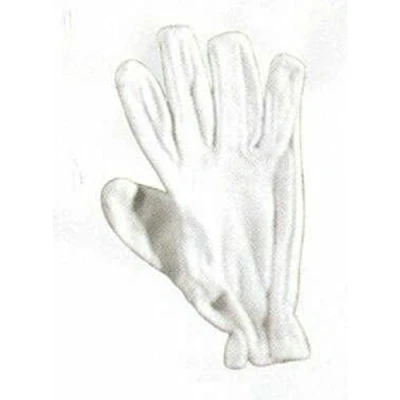 Image of Cricket Sports Batsman Full Finger White Cotton Batting Inners Gloves Mens