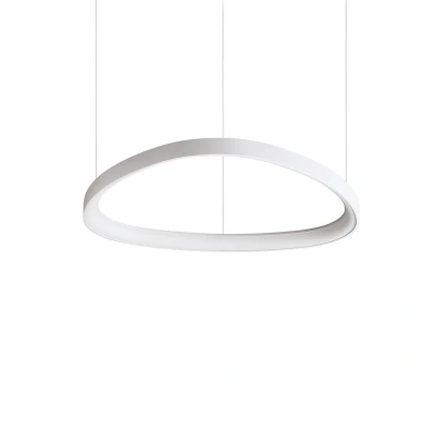 Image of Gemini 61cm LED Integrated Pendant Ceiling Light White 2700K