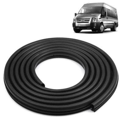 Image of Robust Rear Door Rubber Weatherstrip Seal High Roof for Ford Transit Jumbo Mk6/7 YC15V437N00FN 1802486 YC15 V437N00 FN 2000 2014