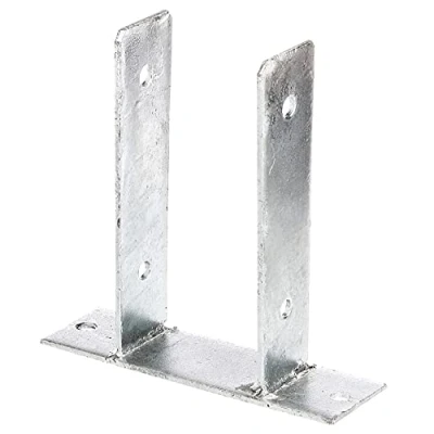 Image of GAH Alberts Screw On Post Anchor U Shaped for Screwing, 212797