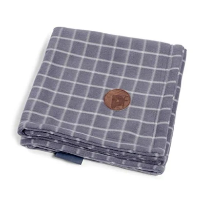 Image of Petface Window Pane Check Soft Fleece Comforter Bedding Blanket for Dogs