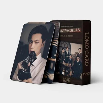 Image of 55pcs ENHYPEN Photo Cards Dark Moon New Album Merch Memorabilia Photocards Set Gift for Fans