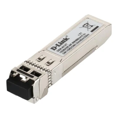 Image of D Link 10 Gigabit Ethernet Optical Transceiver Multimode 10GBASE SR SFP+ Module (DEM 431XT)