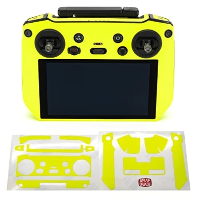 Image of WRAPGRADE Skin Stickers for DJI RC PRO (NEON YELLOW)
