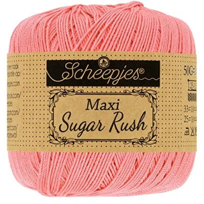 Image of Scheepjes Maxi Sugar Rush 409 Soft Rosa Yarn 1x50g