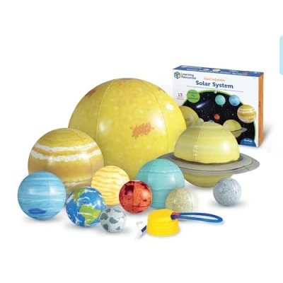 Image of Learning Resources Inflatable Solar System Set, 1 Pack