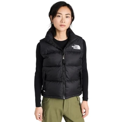 Image of The North Face Retro Nuptse VEST Waistcoat, Women&#039;s, Size: XS, Black