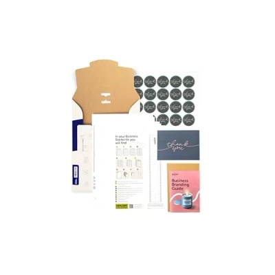 Image of Avery Candle and Cosmetic Business Branding Packaging Solutions Kit, Create Your own Branding,Labels, Cards,and Thank You Notes,Round Labels,Rectangle Labels,Packaging Labels, Logo Labels