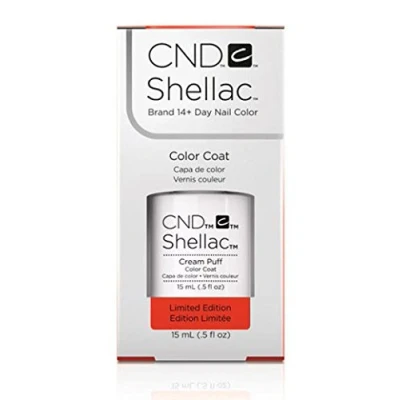 Image of CND Shellac Limited Edition Cream Puff, 15 ml