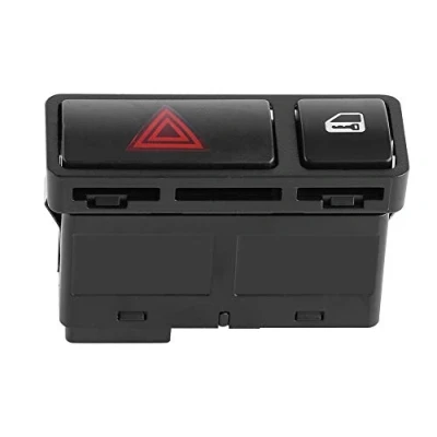 Image of Hazard Warning Switch Emergency Flasher Door Central Lock Locking Fit for 3 Series e46 E53 E85 325 X5 61318368920 + Light BMW Coupe
