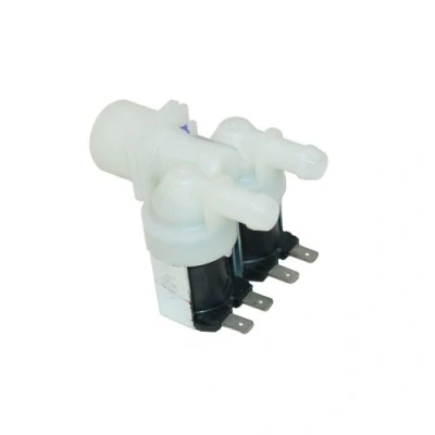 Image of Hotpoint C00161186 Ariston Creda Electra English Electric Gala General Indesit Jackson Washing Machine Double Solenoid Fill Valve