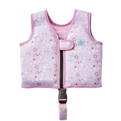 Image of Go Splash Swim Vest (with belt), Lilac Spring, 2 4 Years