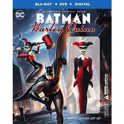 Image of Batman &amp; Harley Quinn Deluxe Edition (Blu ray + DVD UltraViolet Combo)