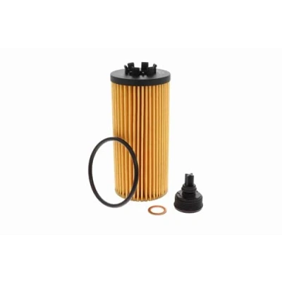 Image of 11428593186, 8593186 Oil Filter VAICO V20 4008 Insert MINI: Hatchback, Clubman, BMW: 2 Gran Tourer, X1, Active Tourer