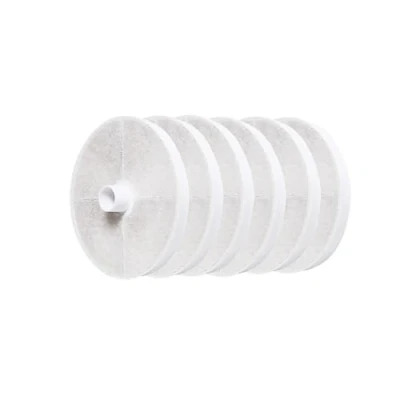 Image of Amazon Basics Filters for 3L Pet Water Fountain, pack of 6, White