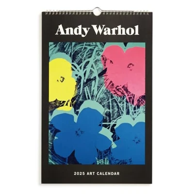 Image of Andy Warhol 2025 Wall Calendar