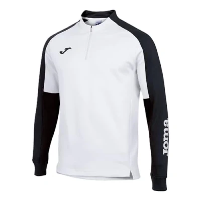 Image of Joma Men&#039;s Eco Championship Sweatshirt, White Black, S