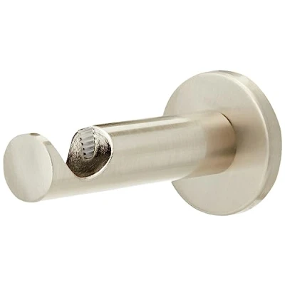 Image of Gardinia Support open for diameter 25 mm, stainless steel look, 8 cm, metal.