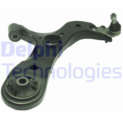Image of 4806812300 Suspension Arm DELPHI TC2283 with ball joint Right, Lower Trailing Sheet Steel TOYOTA: Avensis III Estate, Auris Estate
