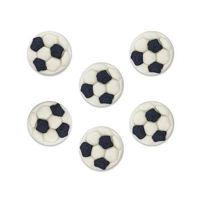 Image of Anniversary House Football Edible cake decorations, Topper, birthday Hand Packed Cupcake Toppers, SF622