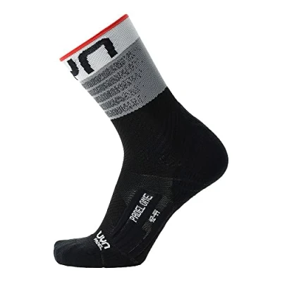 Image of UYN S100289 PADEL ONE Socks Men&#039;s Black/Anthracite 38