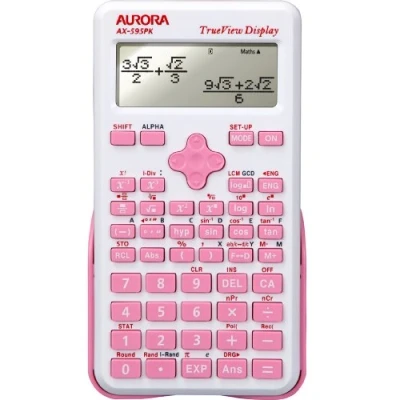 Image of Aurora AX 595PK Scientific Calculator Pink