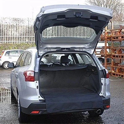 Image of UK Custom Covers BL090 Tailored Boot Liner Mat Black Fits Ford Focus Estate (Including ST) 2011 2018