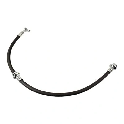 Image of 1N1543810, 1N3343810 Brake Hose BLUE PRINT ADN153280 Front Axle Left 620mm NISSAN: Note I