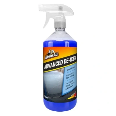 Image of Armor All Advanced De Icer, 1 Litre, Melts Ice Quickly, For Car Windows, Door Locks, Latches, Headlights