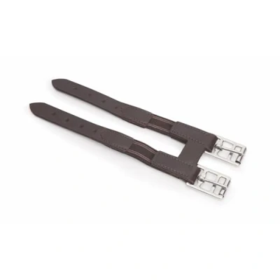 Image of Shires Velociti GARA Girth Extension Elastic Havana