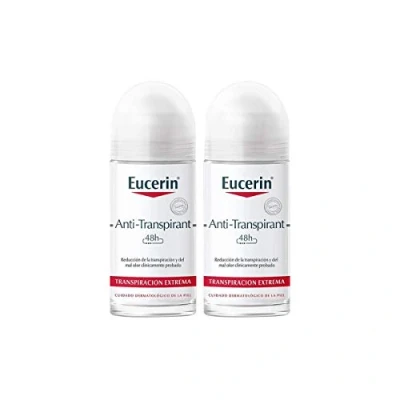 Image of Eucerin Anti Perspirant 48h Roll On 50mlx2