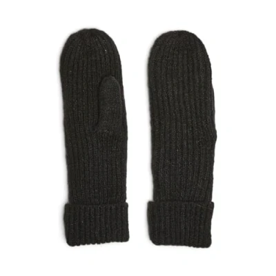Image of PIECES Women&#039;s Pcpyron New Mittens Noos Bc, Black, One Size