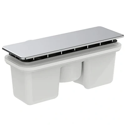 Image of Ideal Standard T4493AA Ultra Flat New Drain Fitting, Chrome, 19x5 cm