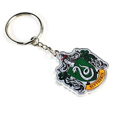 Image of Harry Potter Keyrings Keyring Slytherin Crest