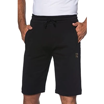 Image of JP 1880 Men&#039;s Sweathose Kurz Shorts, Black (Black 70263610), L