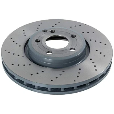 Image of 0004211812, 2184210312, A0004211812, A2184210312 Brake disc FEBI BILSTEIN 107500 Front Axle 322mm 32mm 5 Hole 112mm perforated/vented Coated