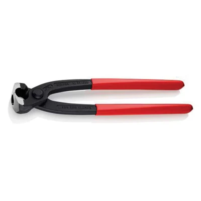 Image of Knipex Ear Clamp Pliers black atramentized, plastic coated 220 mm 10 99 I220