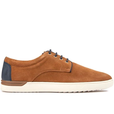 Image of Hush Puppies Joey Lace Mens Summer, Tan, 8 UK