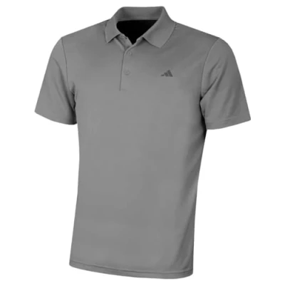 Image of adidas Performance Polo shirt, Men&#039;s, Size: Small, Grey three